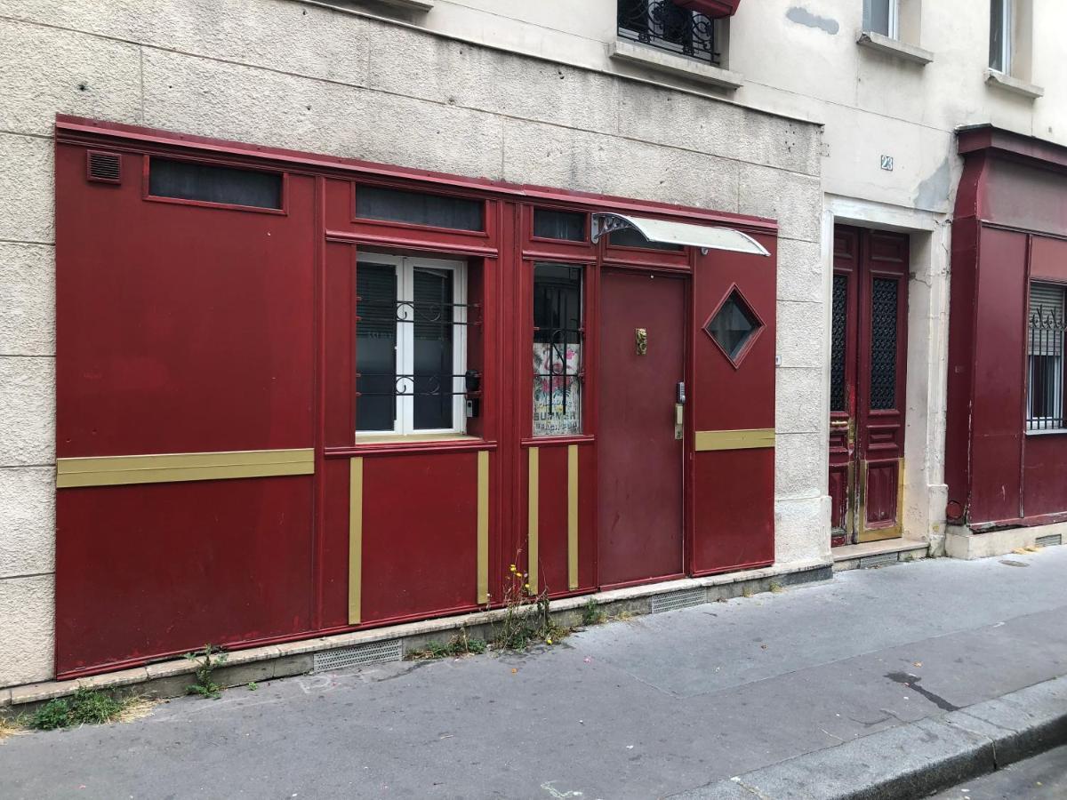 Guesthouse Familial Pour 2,3,4 Personnes De 44M2- Accessible Handic -Rez De Chaussee-Vues Sur Rue Et Patio Prive - Sejour, Chambre Separee-Cuisine,Salle De Bain,Lit Double Et Canape-Lit 2Pers-Entree De La Rue Berzelius-5 Minutes Du Metro Brochant-Lig Paris Eksteriør billede